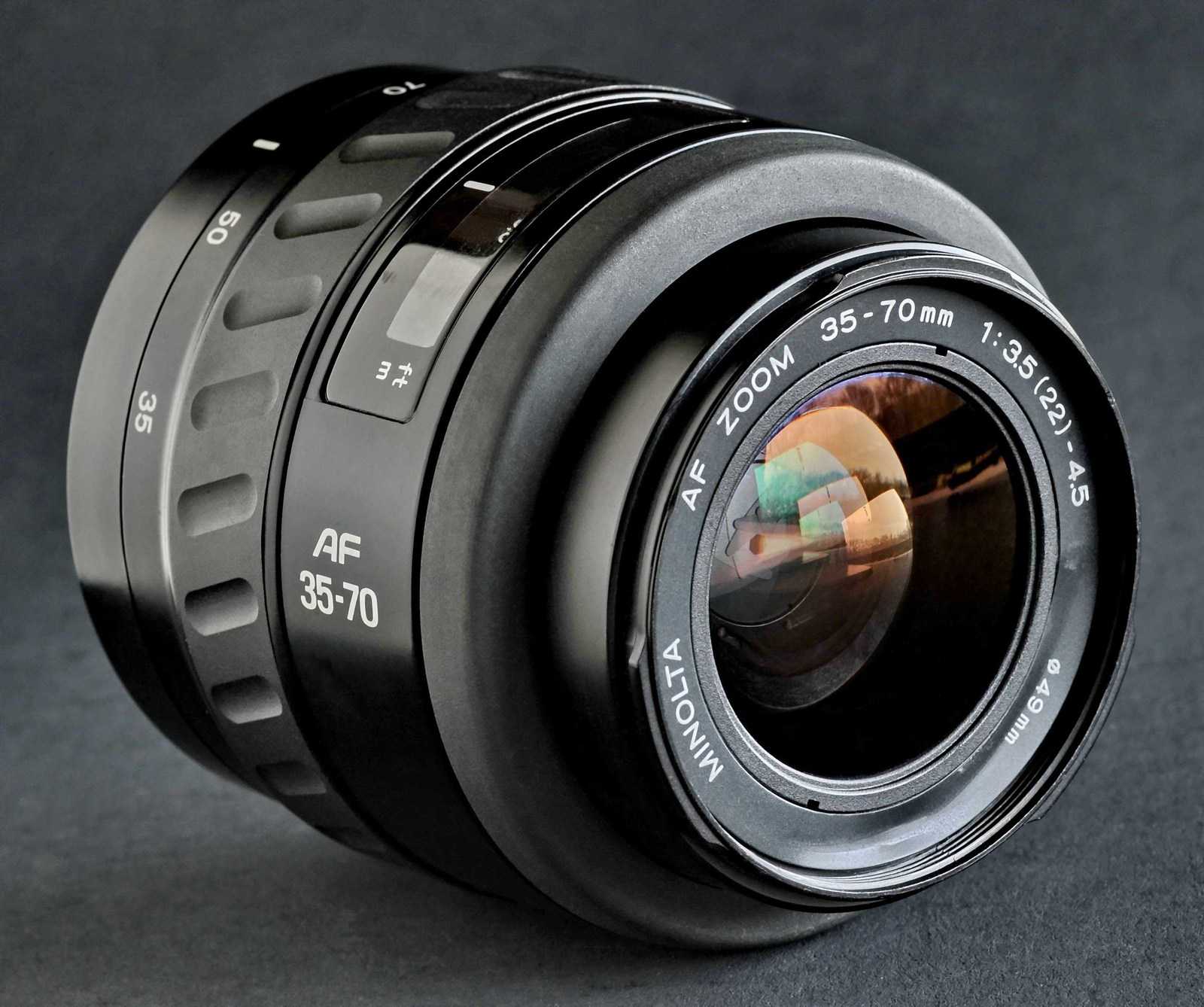 Обзор старого пленочного полноформатного объектива Minolta Maxxum Zoom AF Lens 28-85 mm 35 22 - 45 с примерами фотографий и отзывами пользователей
