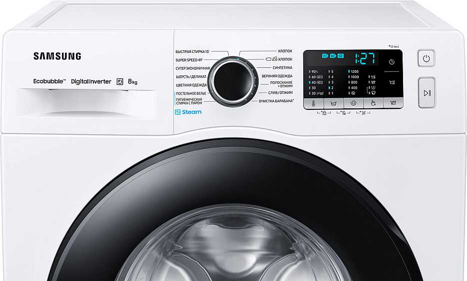 Что такое eco bubble в стиральной машине samsung