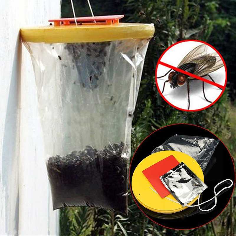 Как сделать самому ловушку для комаров и мух