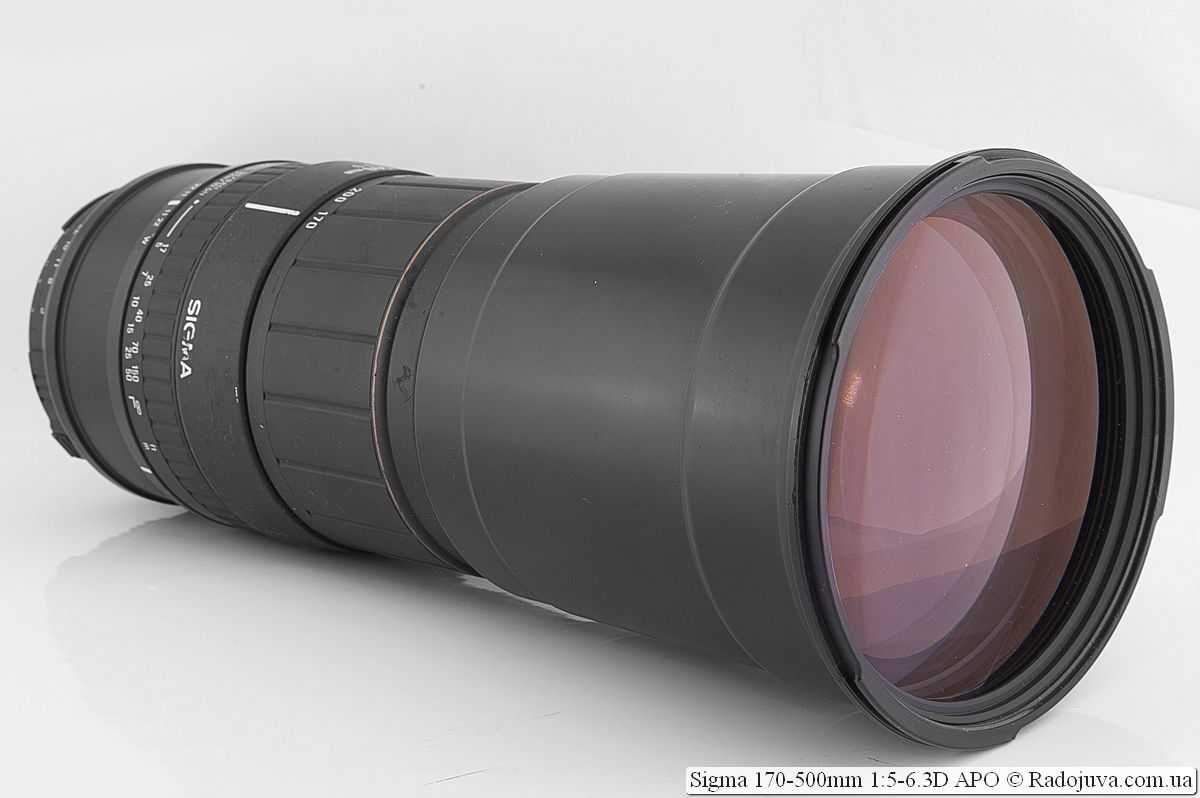 Sigma 50-500mm f/4-6.3 apo ex rf hsm af