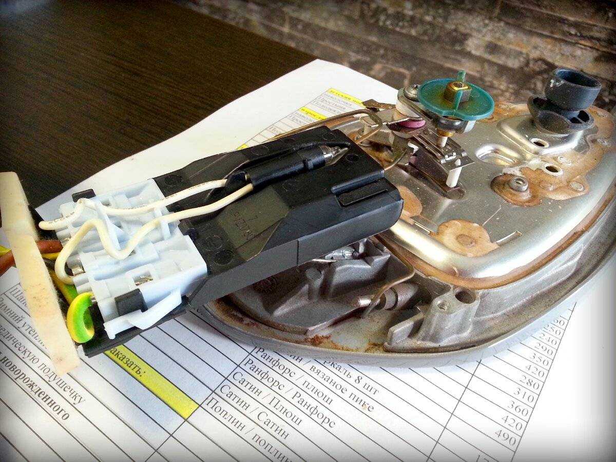 Разборка утюга тефаль и ремонт своими руками: пошаговая инструкция