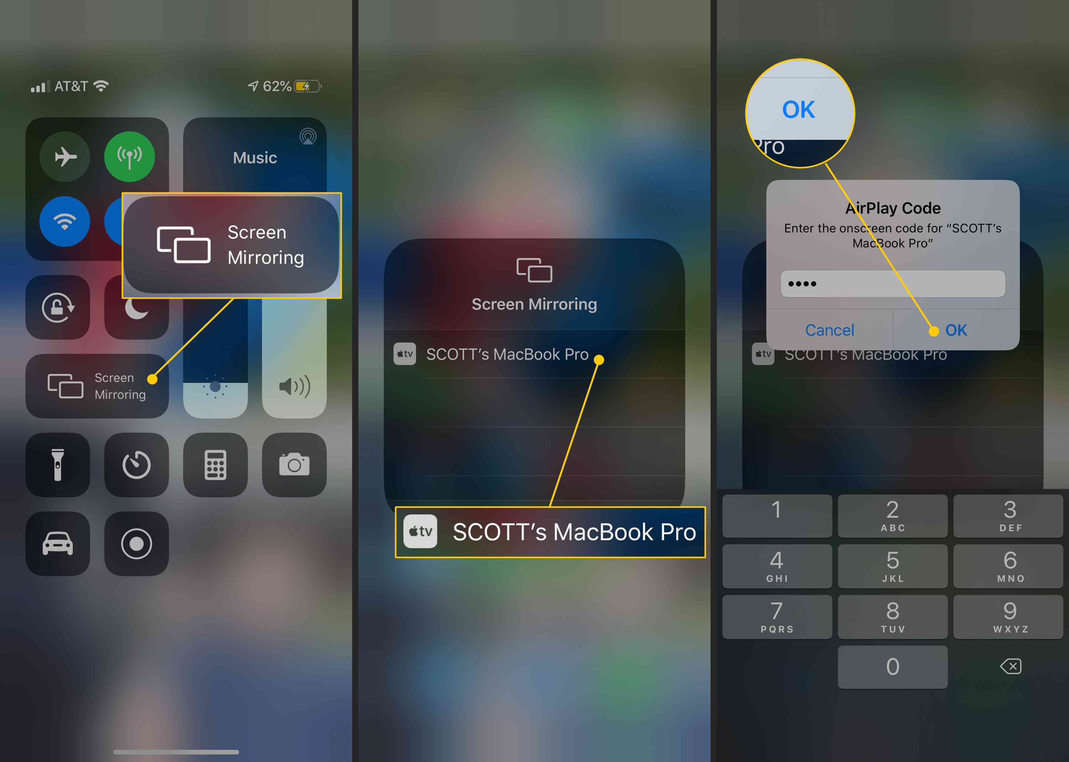 Как подключить iphone к телевизору. с проводом и без