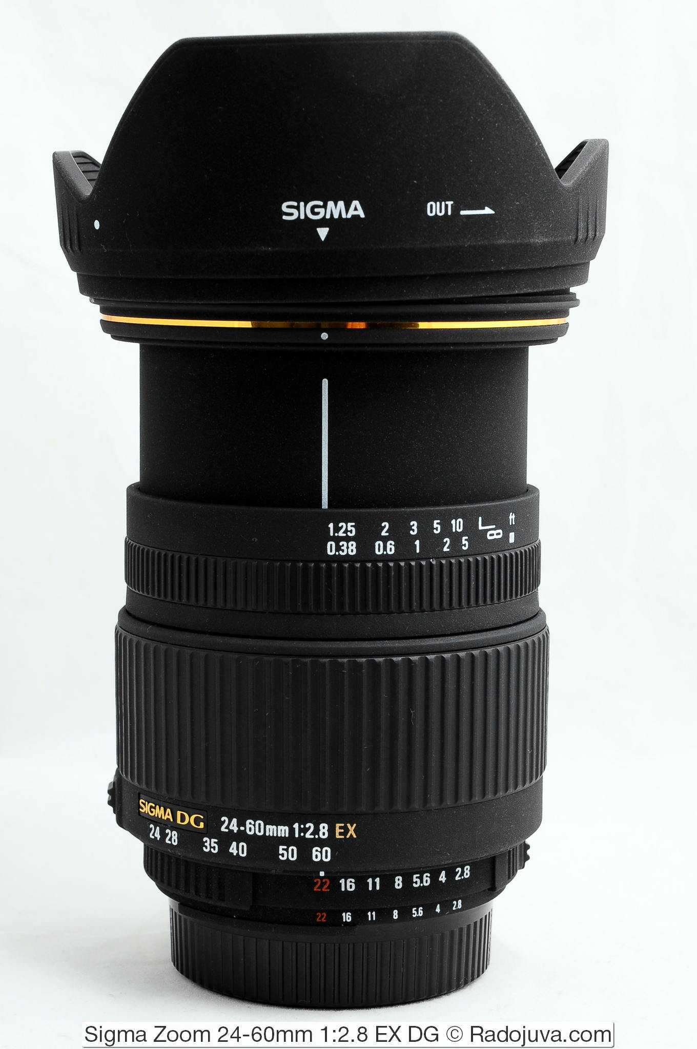 Фотообъектив sigma af 24-60mm f/2.8 ex dg canon ef