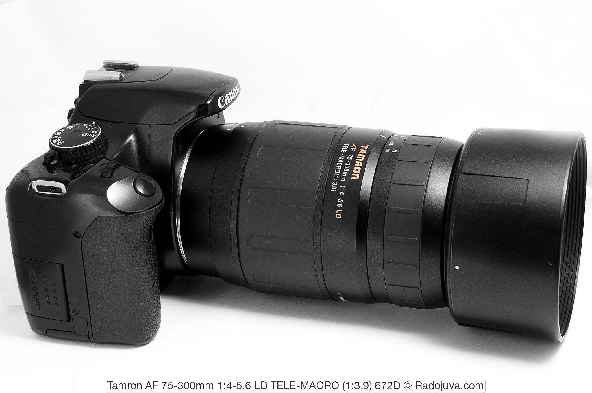 Обзор старого теле-объектива Tamron AF 75-300mm 1:4-56 LD TELE-MACRO 1:39 672D с примерами фотографий и отзывами пользователей