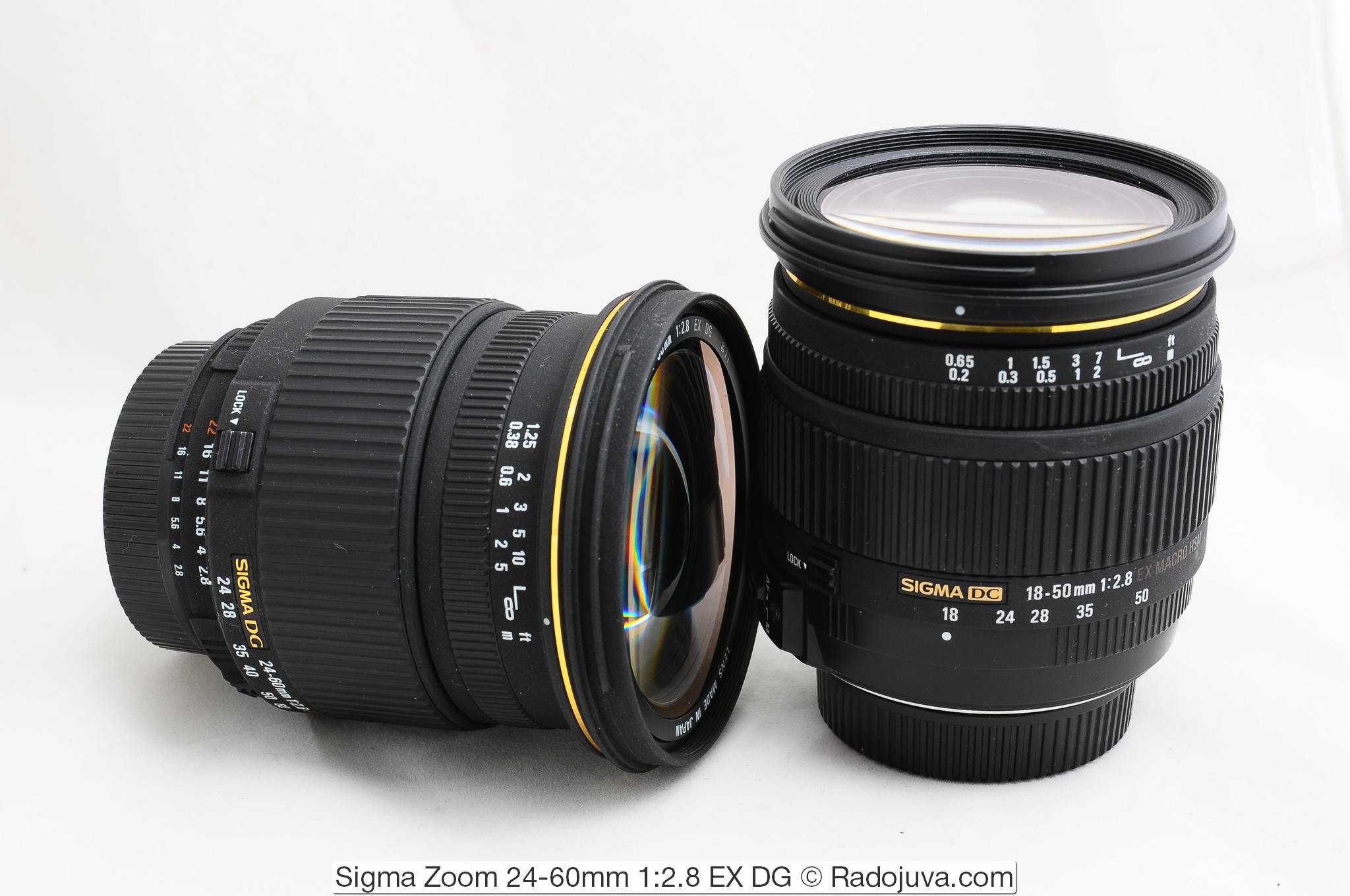 Sigma 24-60mm f/2.8 ex dg : specifications and opinions | juzaphoto