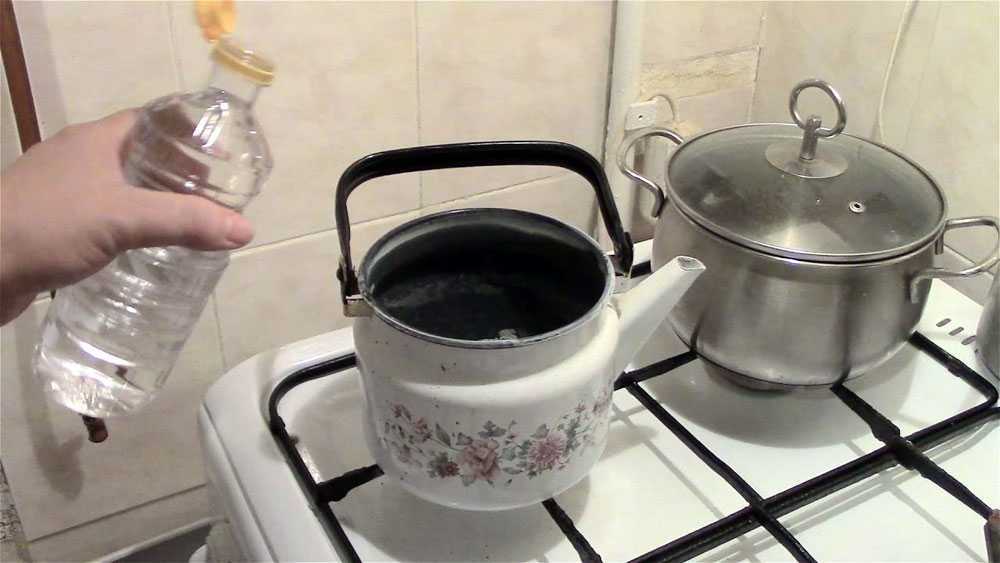 Чистка электрочайника от накипи простыми средствами