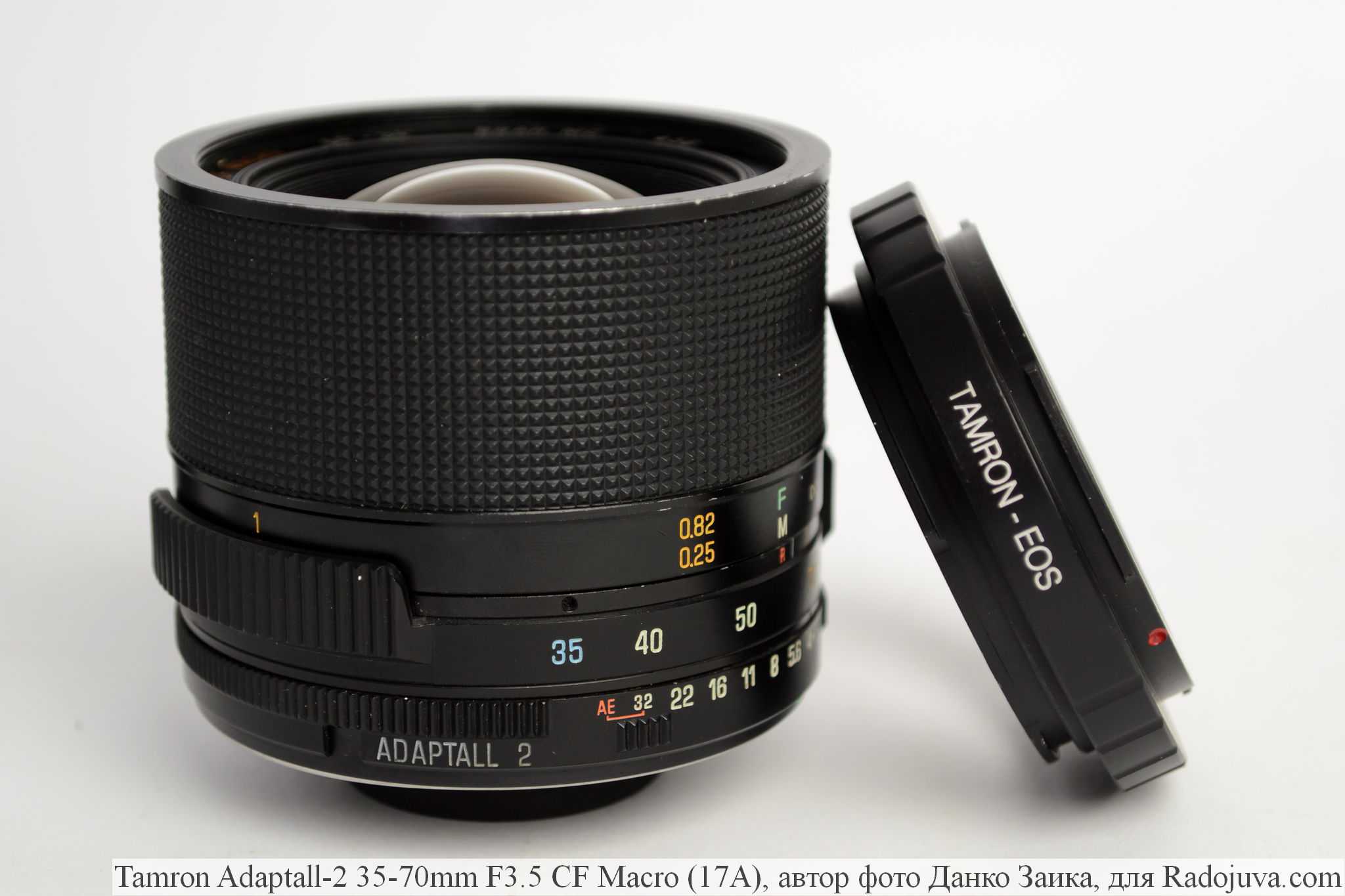 Tamron Adaptall-2 35-70mm F35 CF Macro 17A Обзор от читателя Радоживы Тест старого объектива