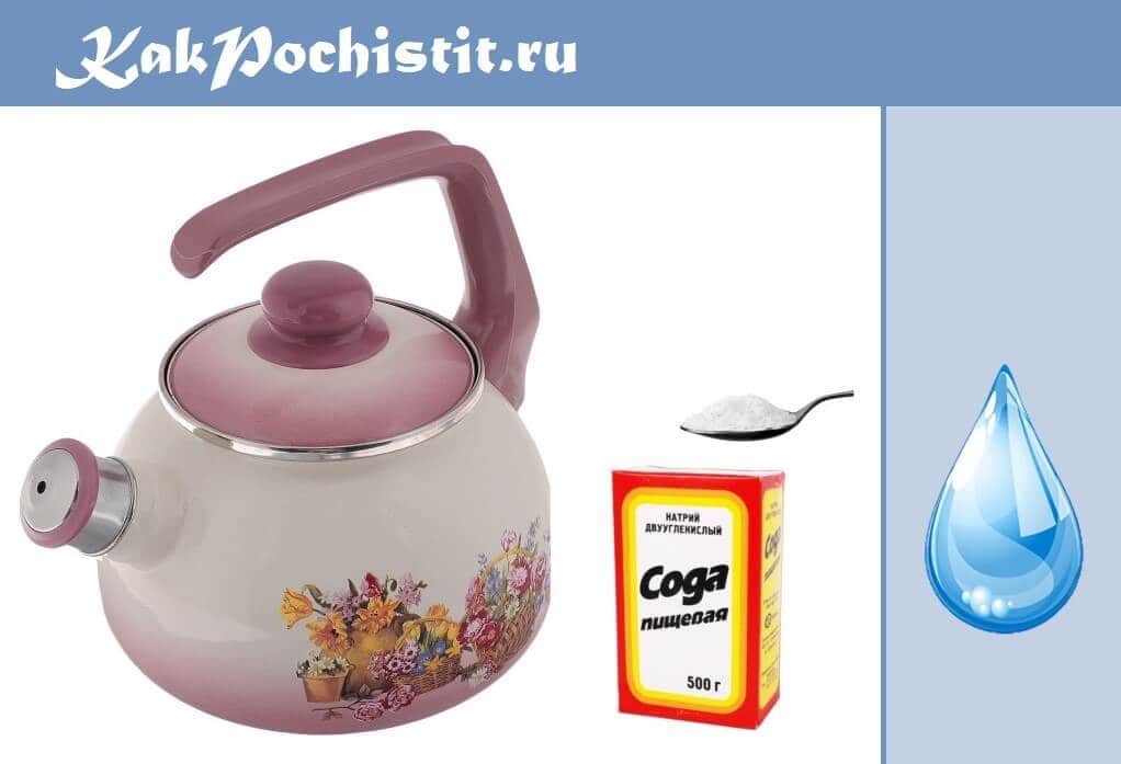 Как очистить чайник от ржавчины