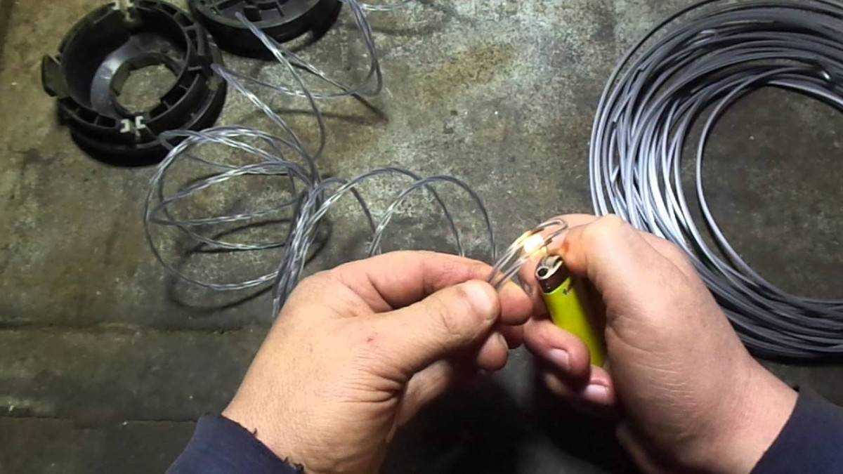 Все варианты как делать леску из пластиковых бутылок