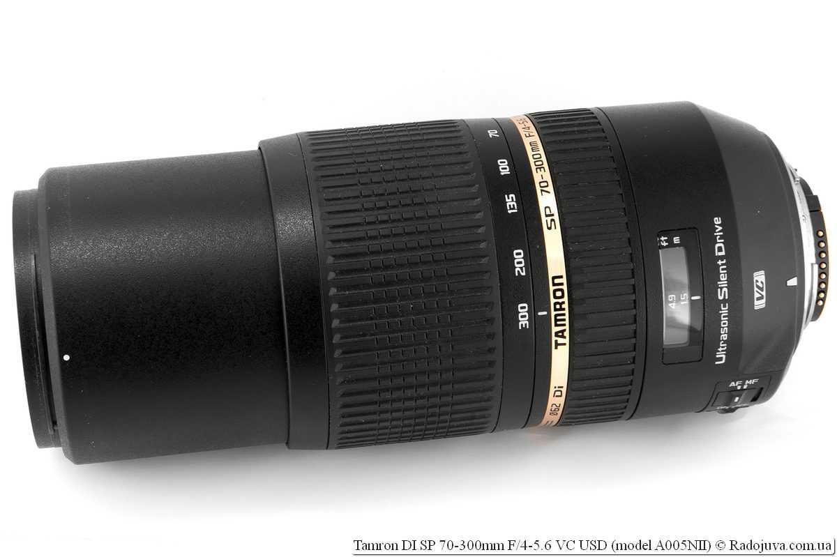 Tamron 70-210 mm f4 di vc usd - компактный, лёгкий и удобный телезум-объектив