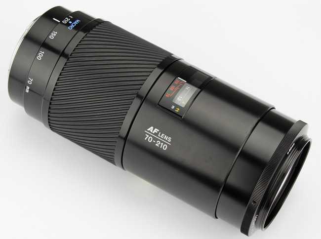 Soligor 70-210 f/2.8-4 macro : specifications and opinions | juzaphoto