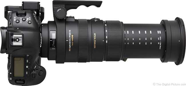 Sigma 50-500mm f/4-6.3 apo ex rf hsm af