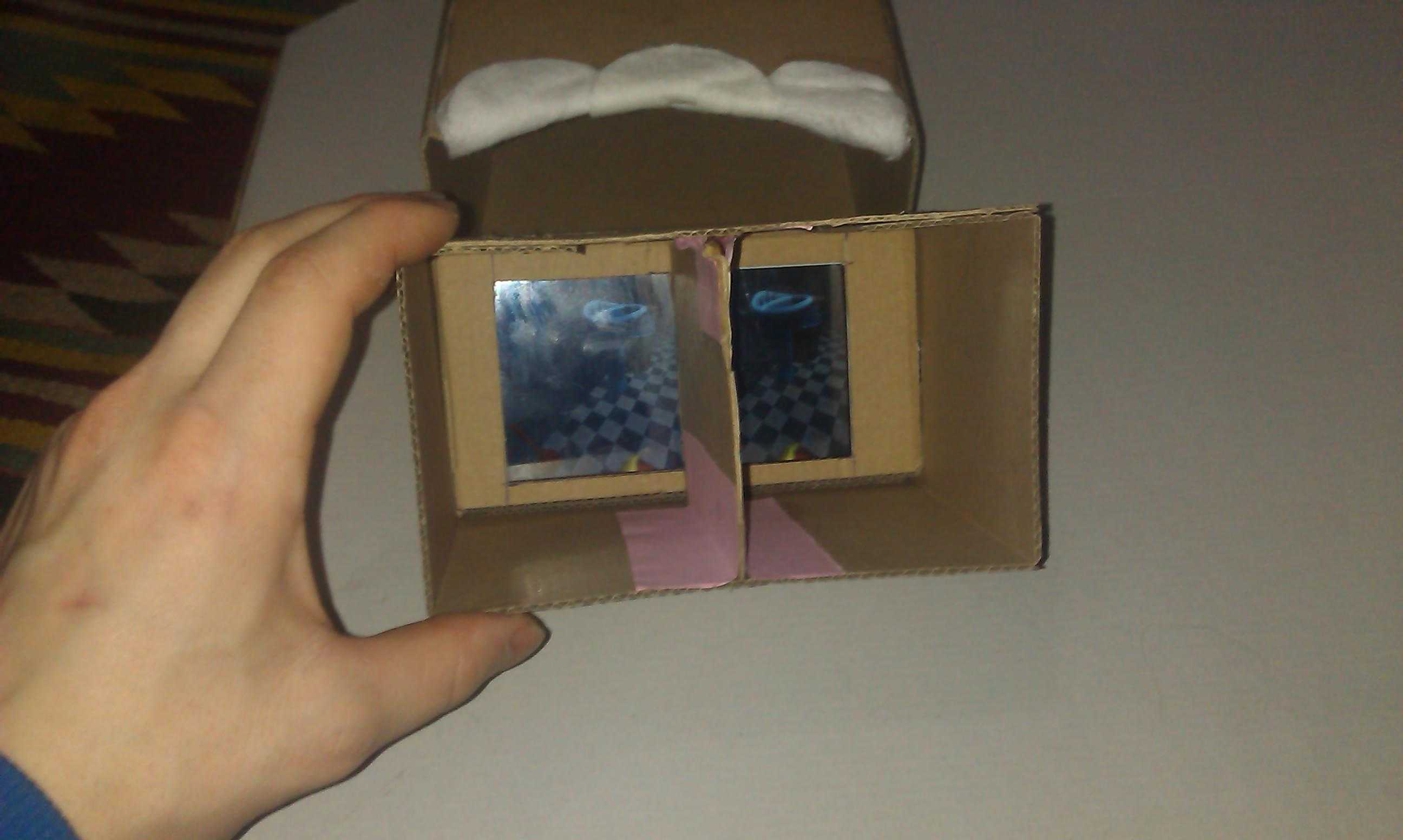 Cardboard своими руками чертежи. собираем за один вечер virtual reality шлем своими руками, с hd изображением и трекингом головы. как сделать очки виртуальной реальности своими руками