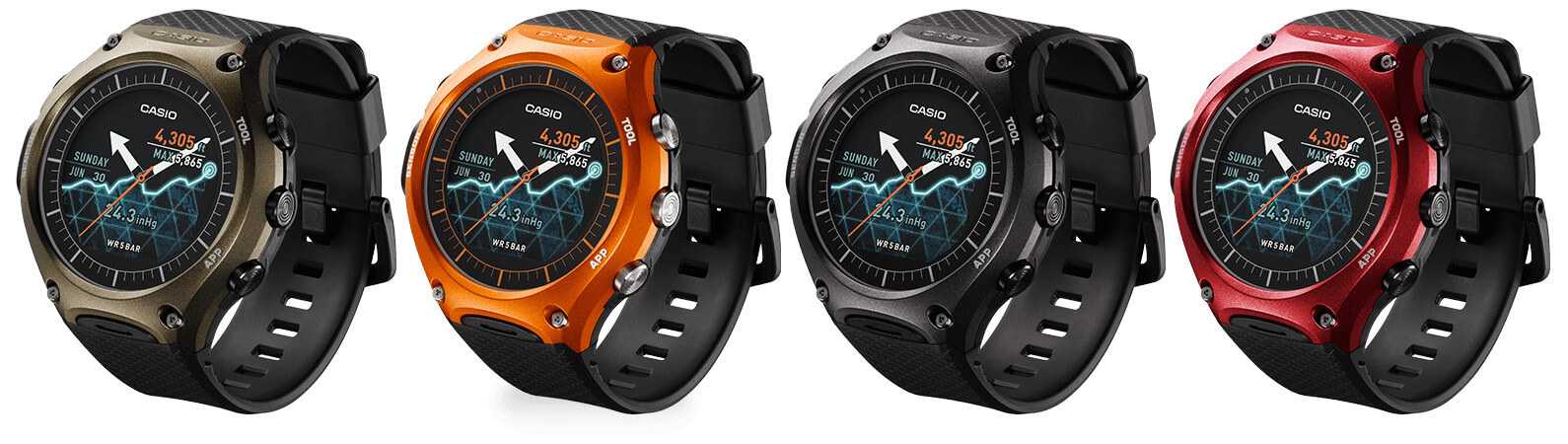 Обзор часов casio wsd-f10 outdoor smart watch