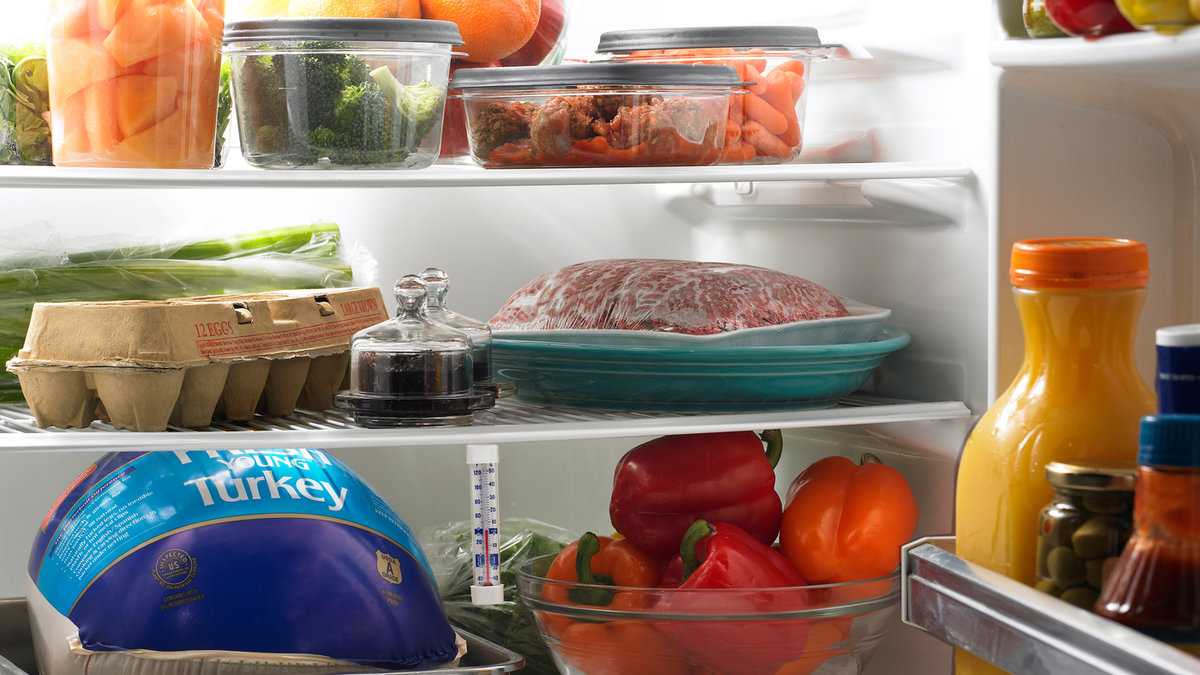 Правильное хранение продуктов в холодильнике дома