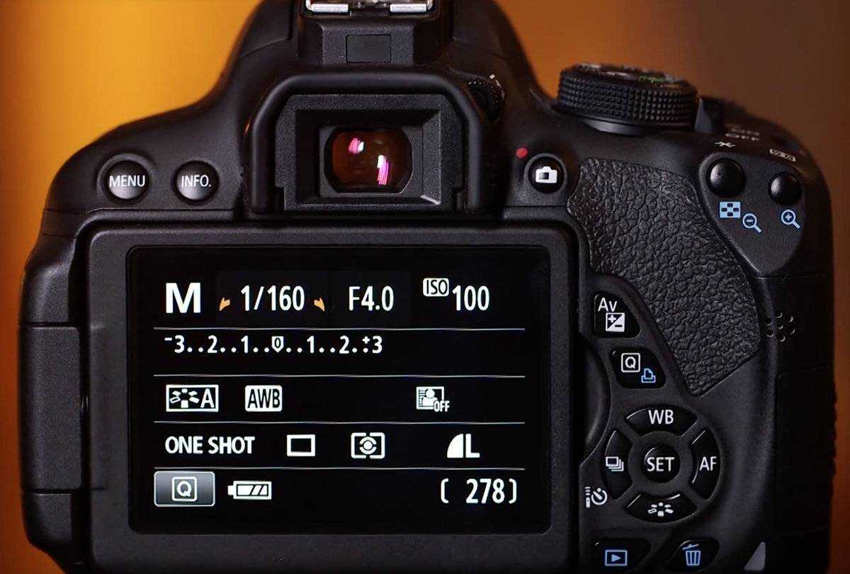 Режимы работы фотоаппарата