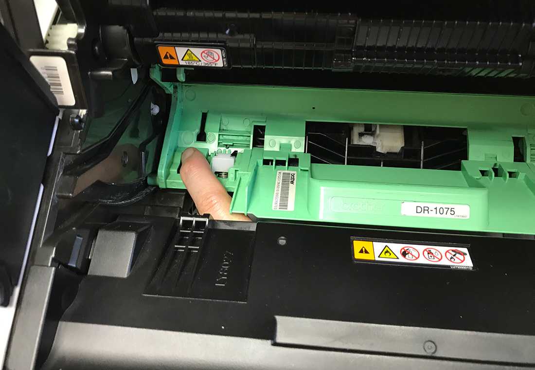 Как сделать сброс счетчика фотобарабана brother dcp-7057r? инструкция по обнулению ошибки «замените фотобарабан»!