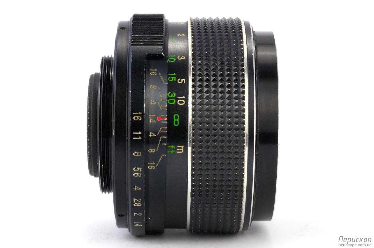 Porst color reflex mc auto 55mm f/1.2 : specifications and opinions